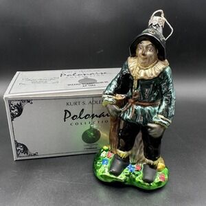 1999 Kurt Adler Polonaise Wizard of Oz Scarecrow Ornament  7"